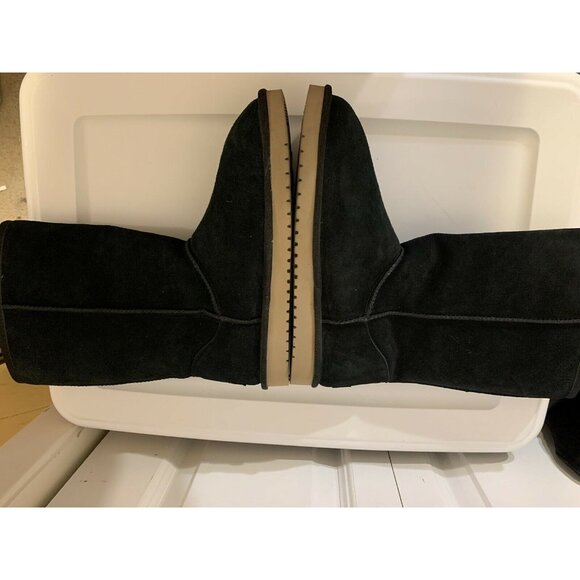 Koolaburra by UGG Victoria Tall Boots Bows‎ 1015875 Suede Black US Sz 9 - Picture 7 of 9